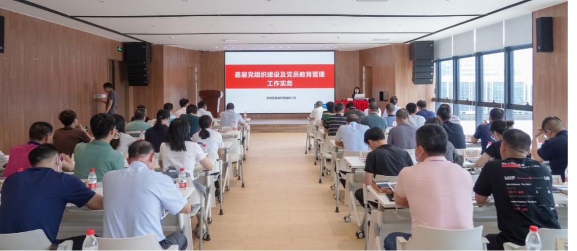 “头雁领航筑堡垒 党建铸魂促发展”——园山街道“两新”组织提质赋能培训班在万象城体育技术圆满举办